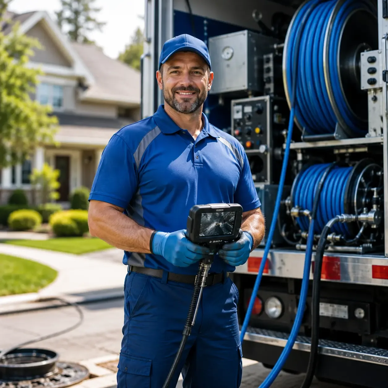 Local outdoor drain cleaning specialists in Whitesboro, TX